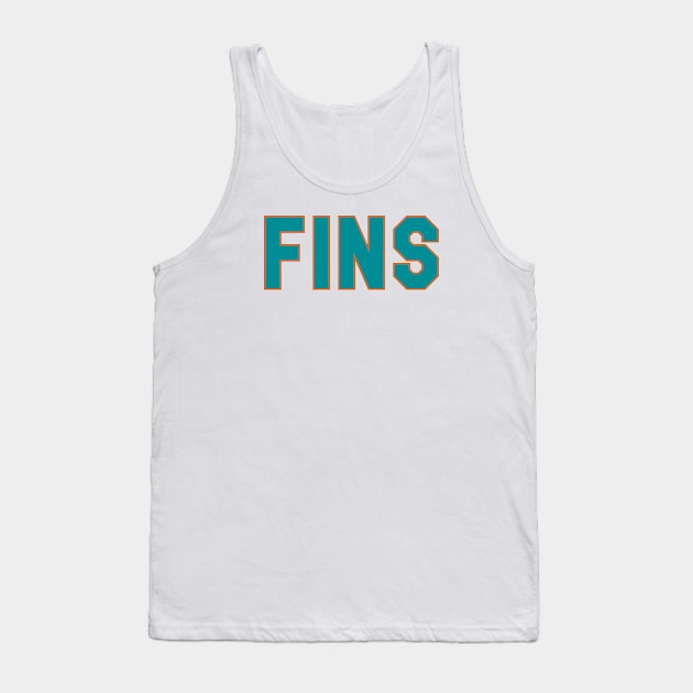 Dolphins Tank Top by Pretty Good Shirts